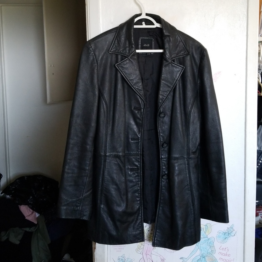 Leather Blazer